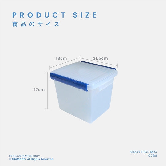CODY RICE BOX - S (9988)