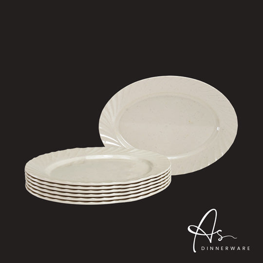 AKI 10INCH OVAL PLATE 6S (AS3110-6)