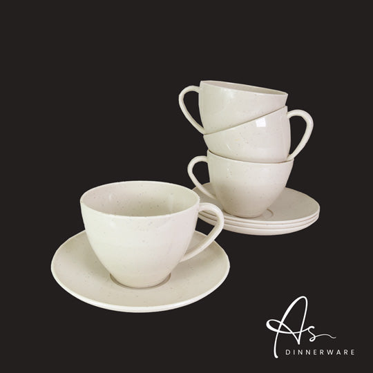 TAMA COFFEE CUP AND SAUCER 4SETS (AS8211-4)