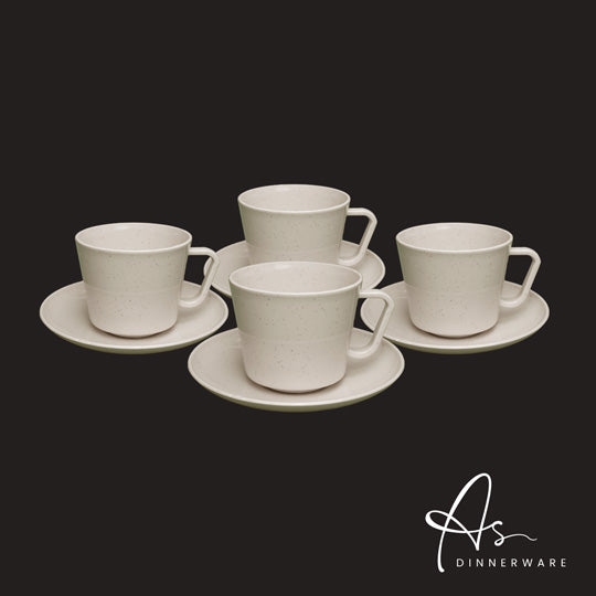 NATSU TEA CUP AND SAUCER 4SETS (AS8212-4)