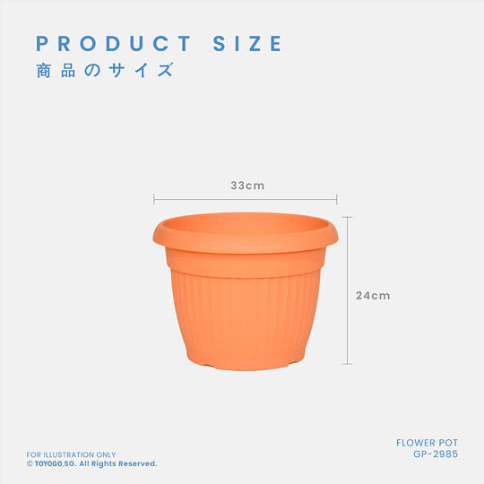 DEKO GARDEN POT - L (GP2985)
