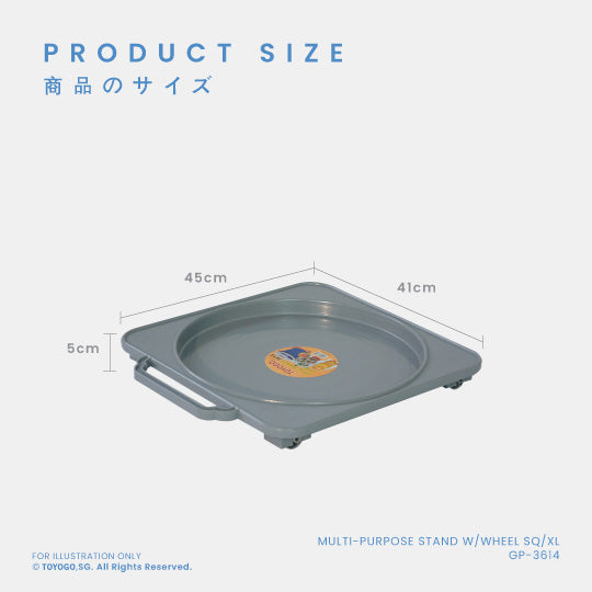 BESU SQ MULTI USE BASE W WHL - XL (GP3614)