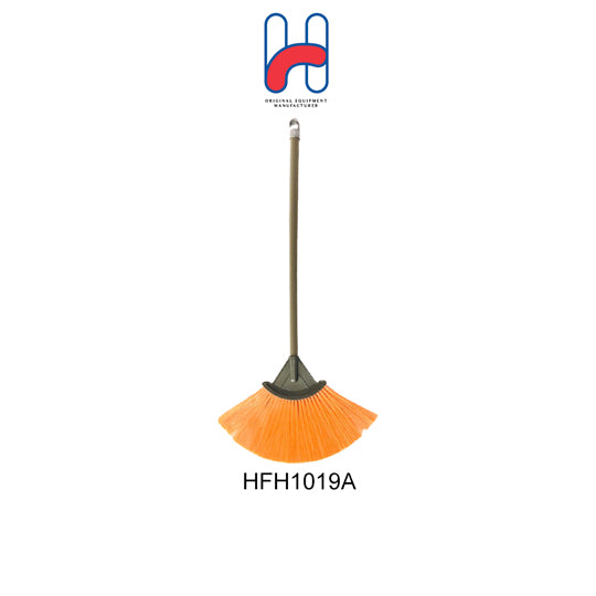 SET NYLON SOFT BROOM W STICK 17 16CM (HFH1019PG-A)