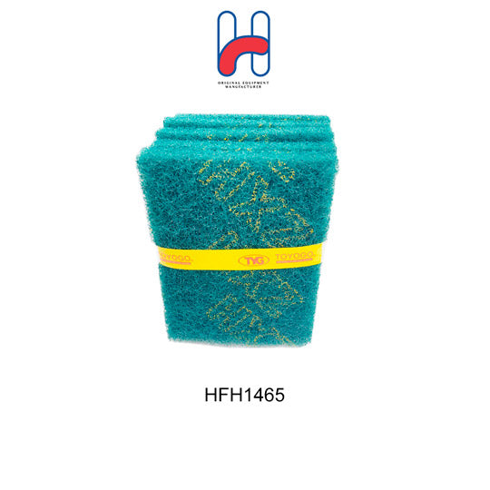 SCOURING PAD 5S GRN 200X115X13MM (HFH1465)