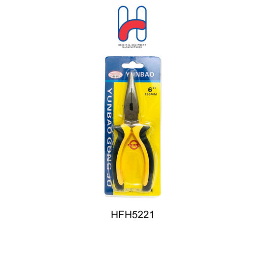 6IN LONG NOSE PLIER YB150 (HFH5221)