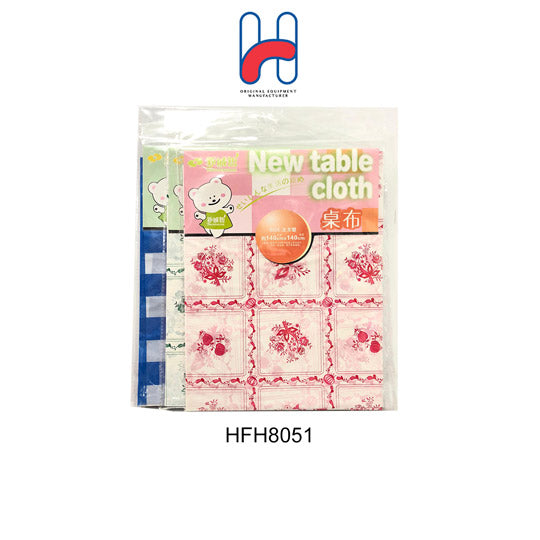 TABLE CLOTH 160X160CM PVC2002-66 (HFH8051)