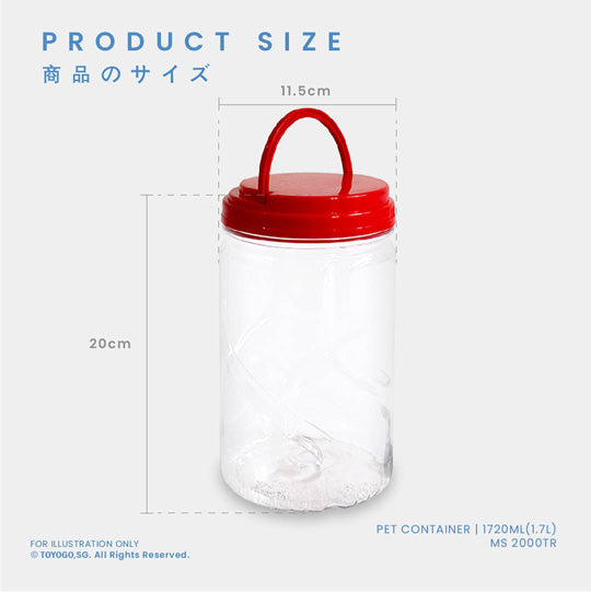 PET CONTAINER (MS2000TR-45)