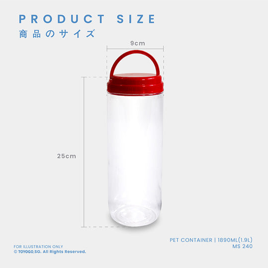 PET CONTAINER (MS240-50)