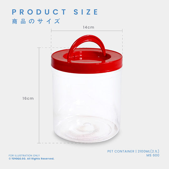 PET CONTAINER (MS600-40)