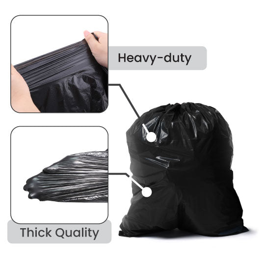 30INX34IN GARBAGE BAG 0-35 44 (VYK3034)